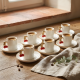 Coffee Cup and Saucer Set - 12 Pcs